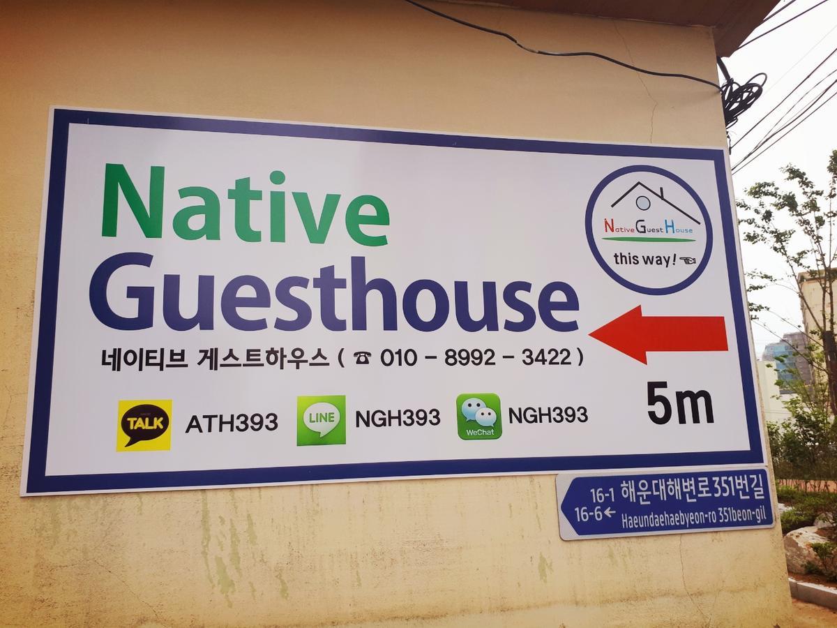 Haeundae Native Guesthouse Busan Exterior photo